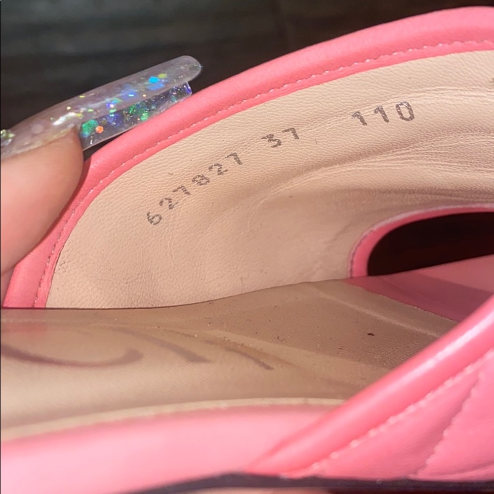 Pink Gucci Quilted Slides/ Slipper/ Sandal - Picture 6 of 6